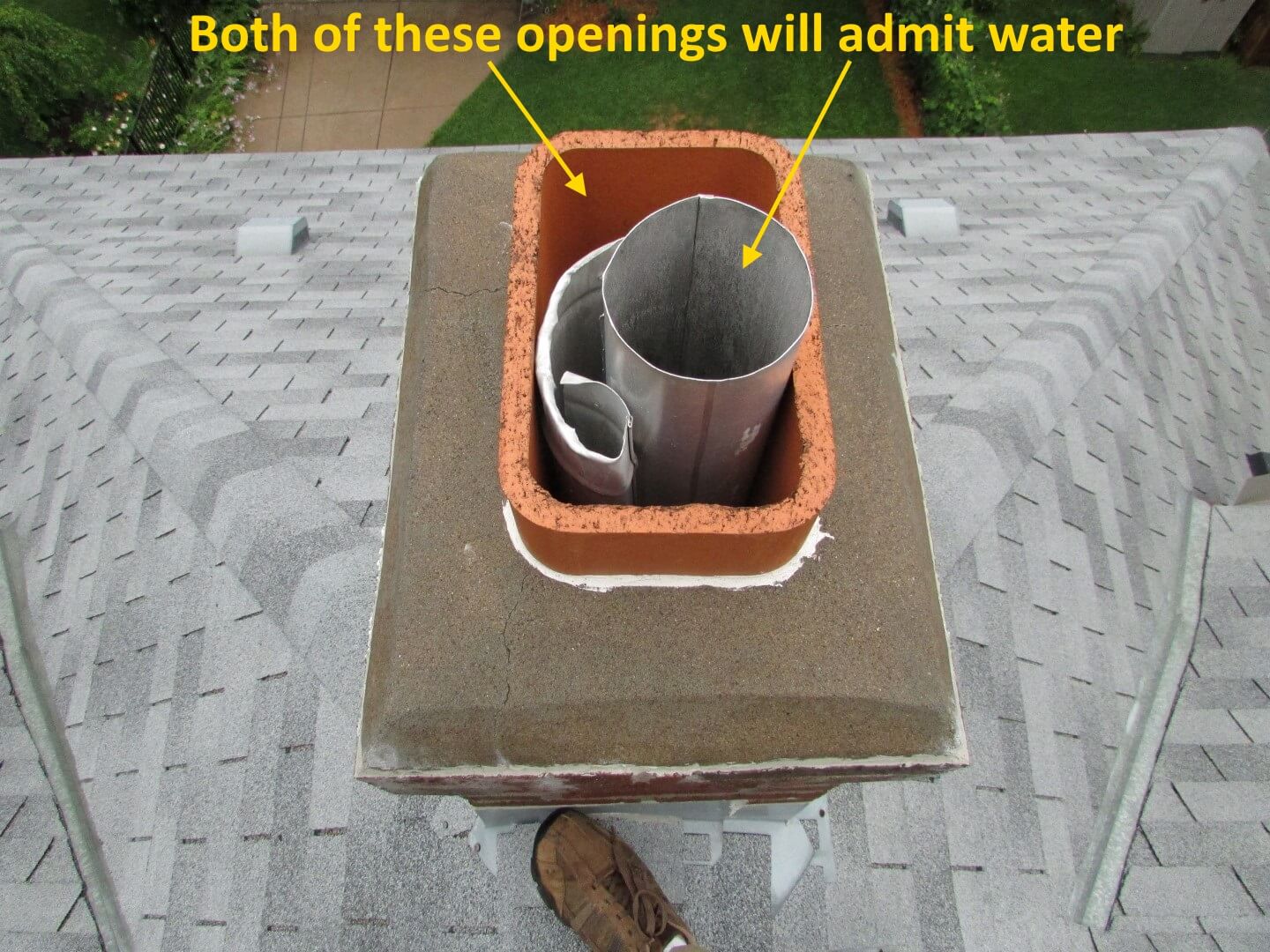 Q&A "Why does water leak through the bottom of my chimney?" HomesMSP