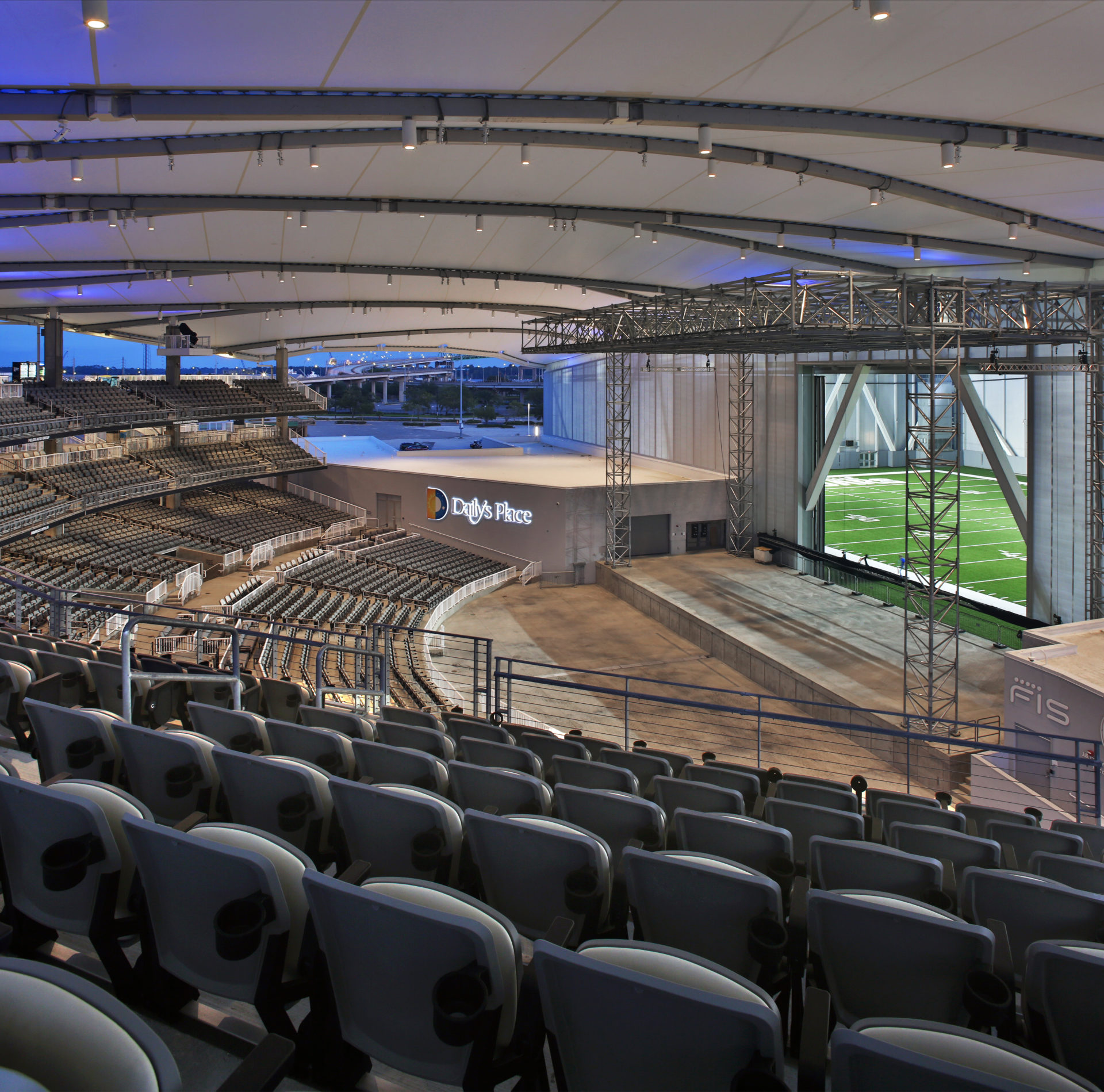 DAILY'S PLACE AMPHITHEATER AND FLEX FIELD — Structurflex