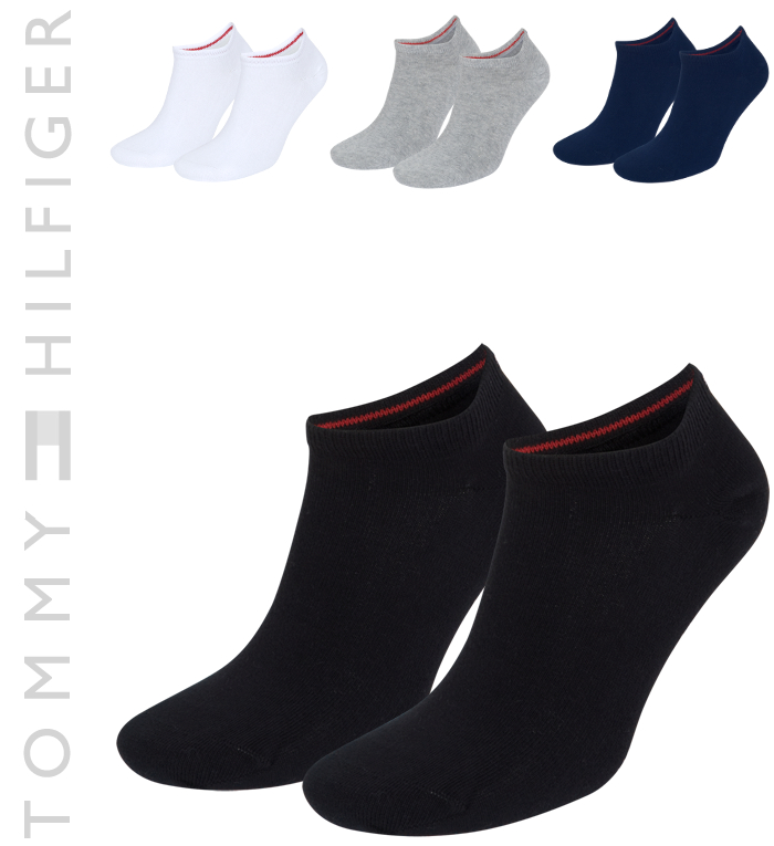 Tommy Hilfiger Sneaker Socken 2 Paar, Baumwolle 79, UNISEX, Art