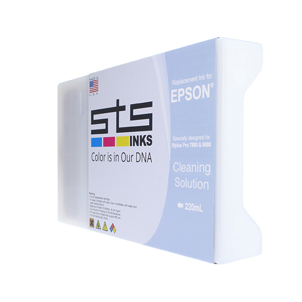 Replacement Cleaning Solution Cartridge for Epson Stylus Pro 7800 and