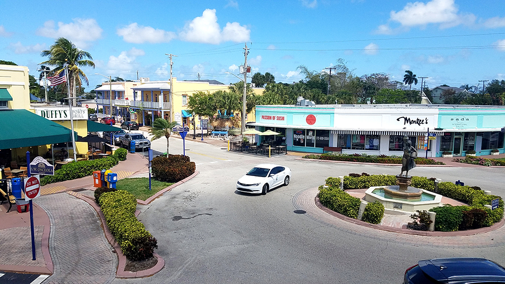 Live Downtown Stuart Florida Broadcast Streaming WebCam