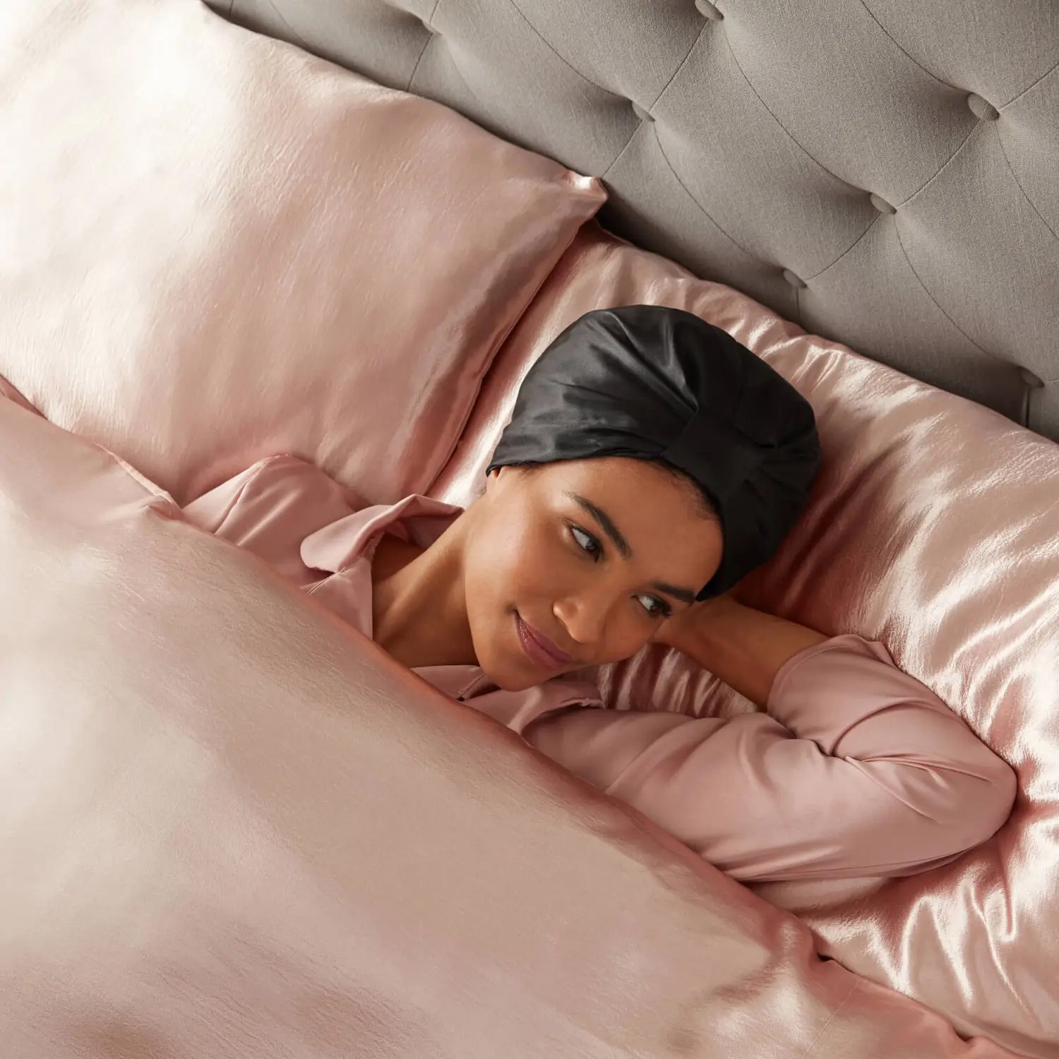 Sleeping in a silk hair Here's what you need to know
