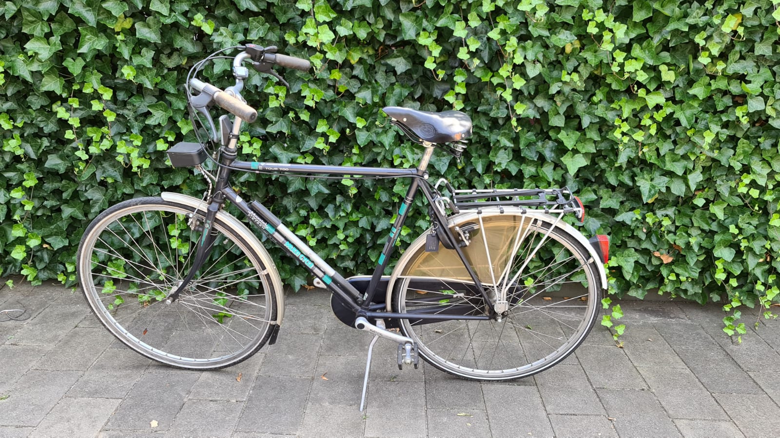 Herenfiets Cyclus tour grijs Studentfiets.nl