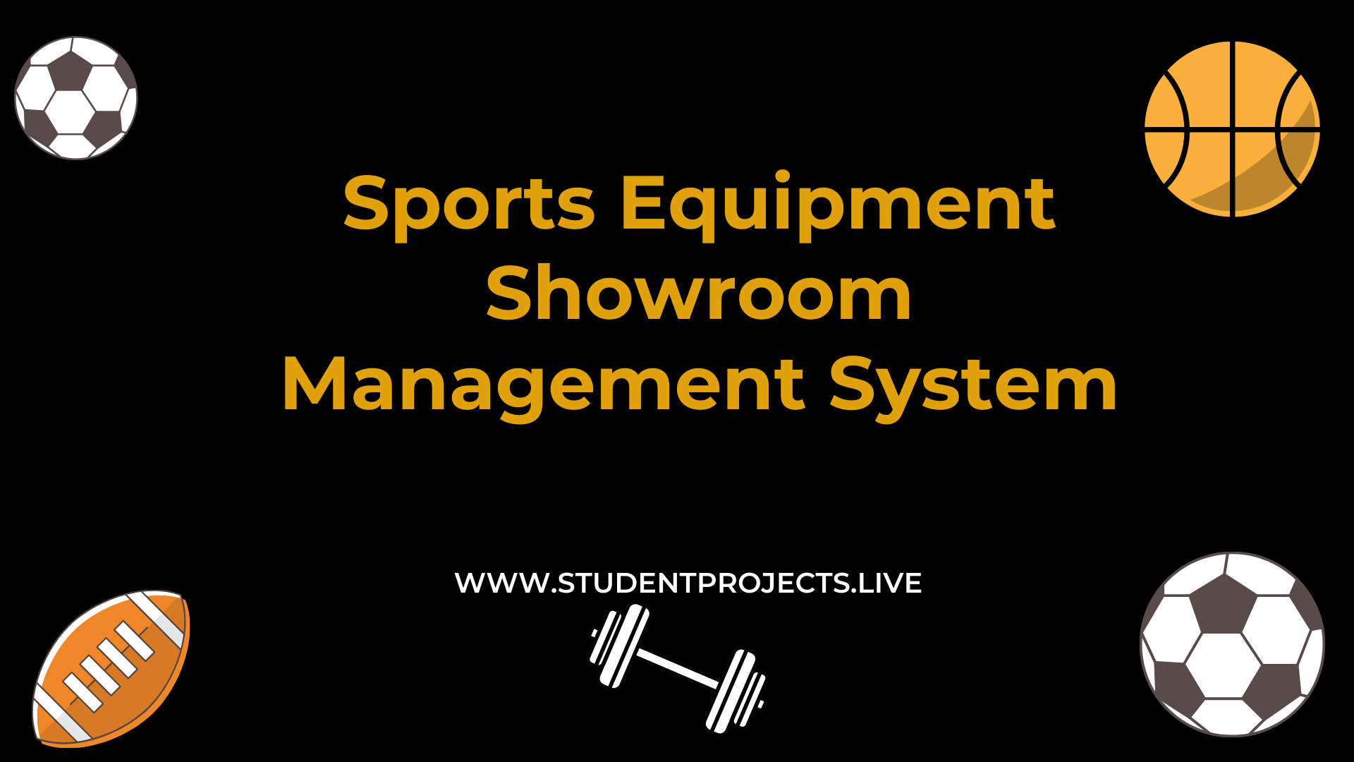 Sports Equipment Showroom Management System