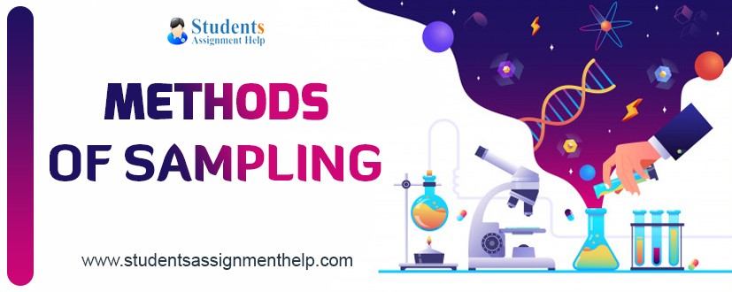 Sampling Method Types along with example of selecting a sample