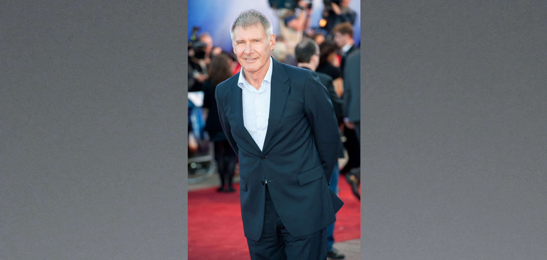 Harrison Ford (70) wearing an earring, so what? STUDEX of Europe