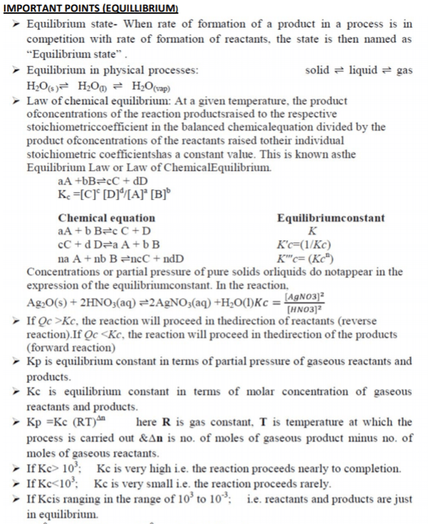 Chemistry Physical Setting Topic 9 Answers