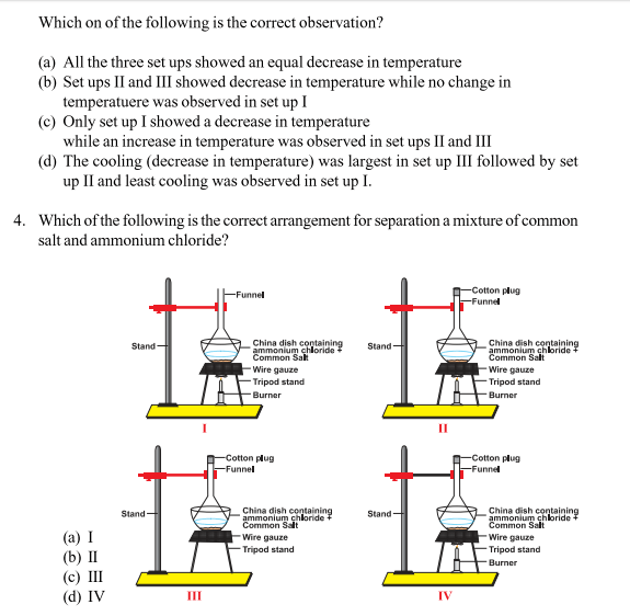 CBSE Class 10 Science MCQs Set 2, Multiple Choice Questions for Science