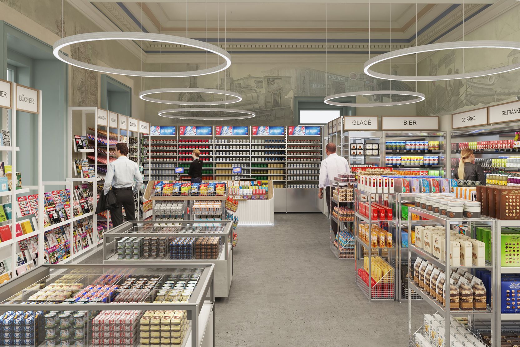 VALORA K KIOSK STUDIO FREY Interior, Branding &  Zurich