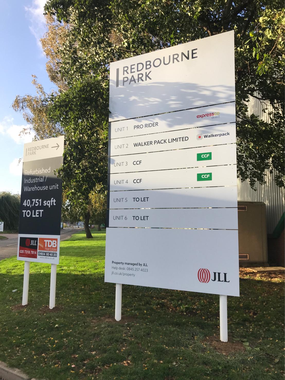 Industrial Property Signage Case Study JLL