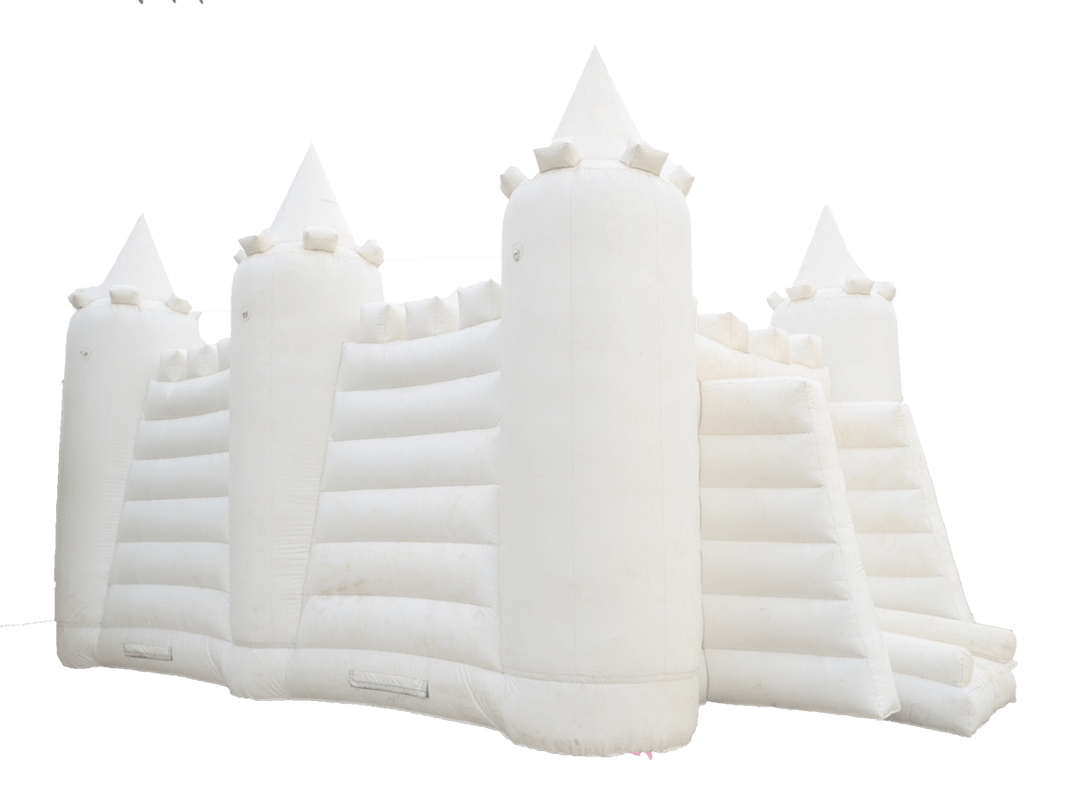 White Bouncy Castle for rent in Dubai, Abu Dhabi, Sharjah & Ajman, UAE