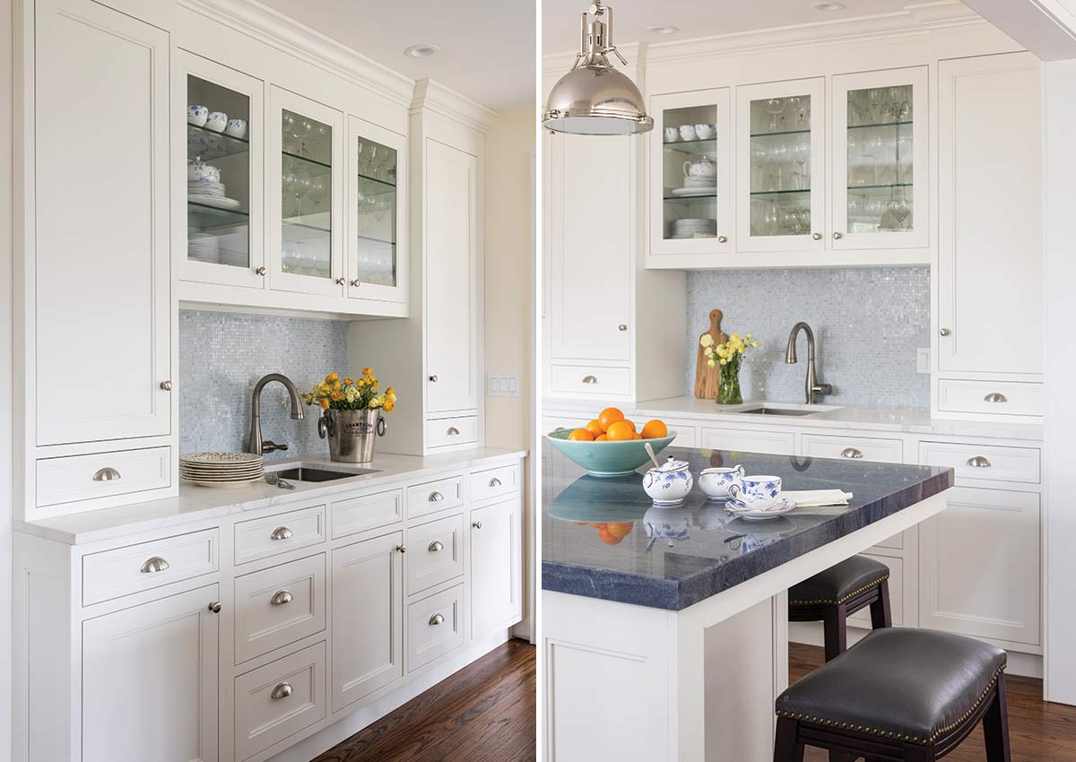 Watery Blues in Larchmont Studio Dearborn Interior DesignStudio