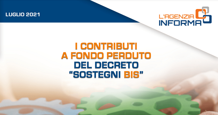contributo fondo perduto perequativo 2023 I Tre Contributi A Fondo Perduto Del Decreto Sostegni-Bis - Studio De Marco