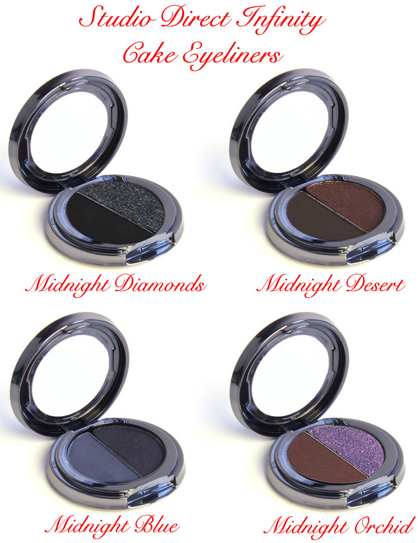 Infinity Cake Eyeliner Eye Liner Color Selection Chart