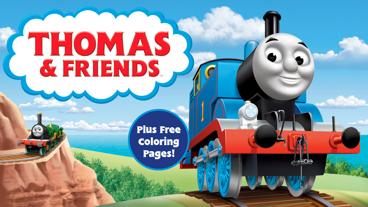Thomas The Train And Friends Coloring Pages