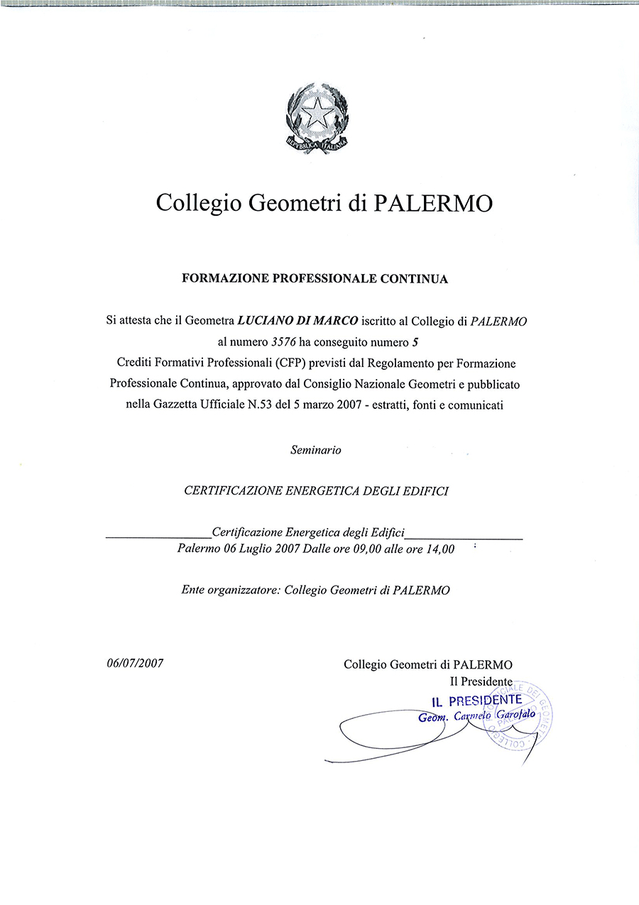 Attestato Corso Di Formazione Certificazione Energetica-Termografia - Studio Geometra Di Marco 1275_x_900_jpg