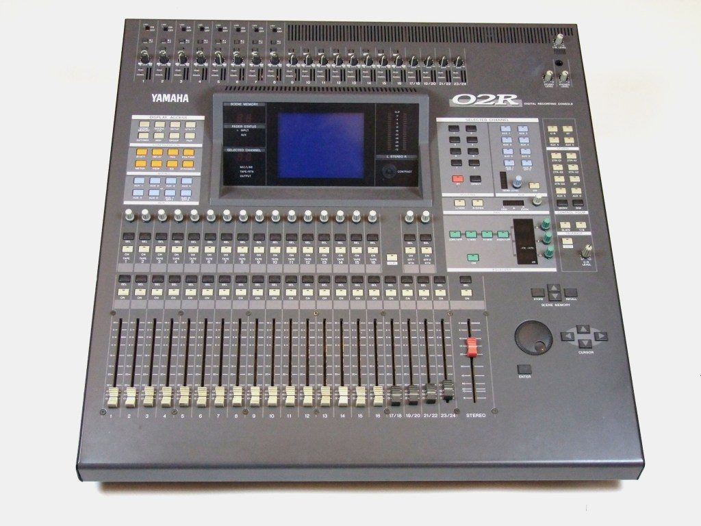 Yamaha O2R Mixer Studio Hire