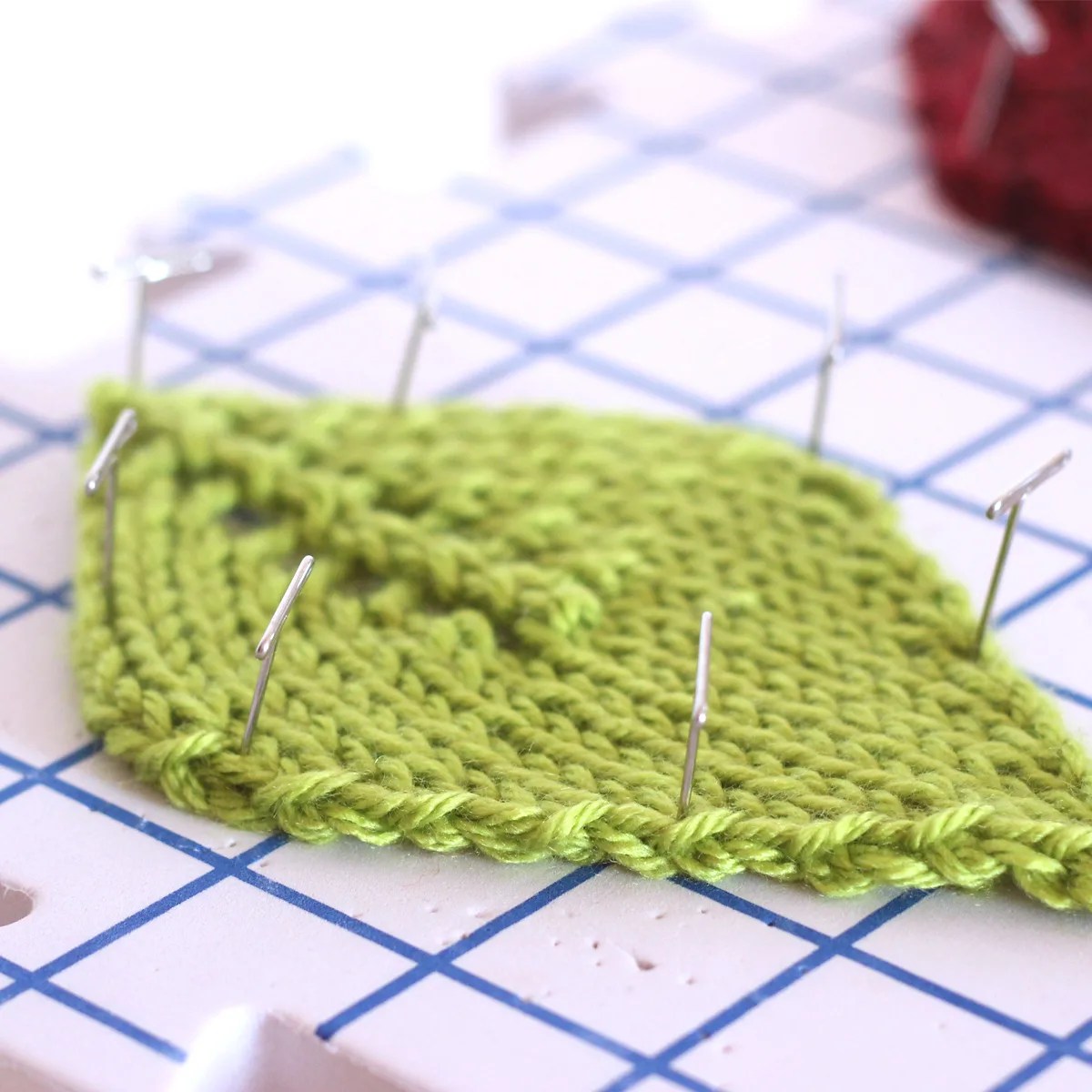 How to Knit a Leaf Shape Studio Knit