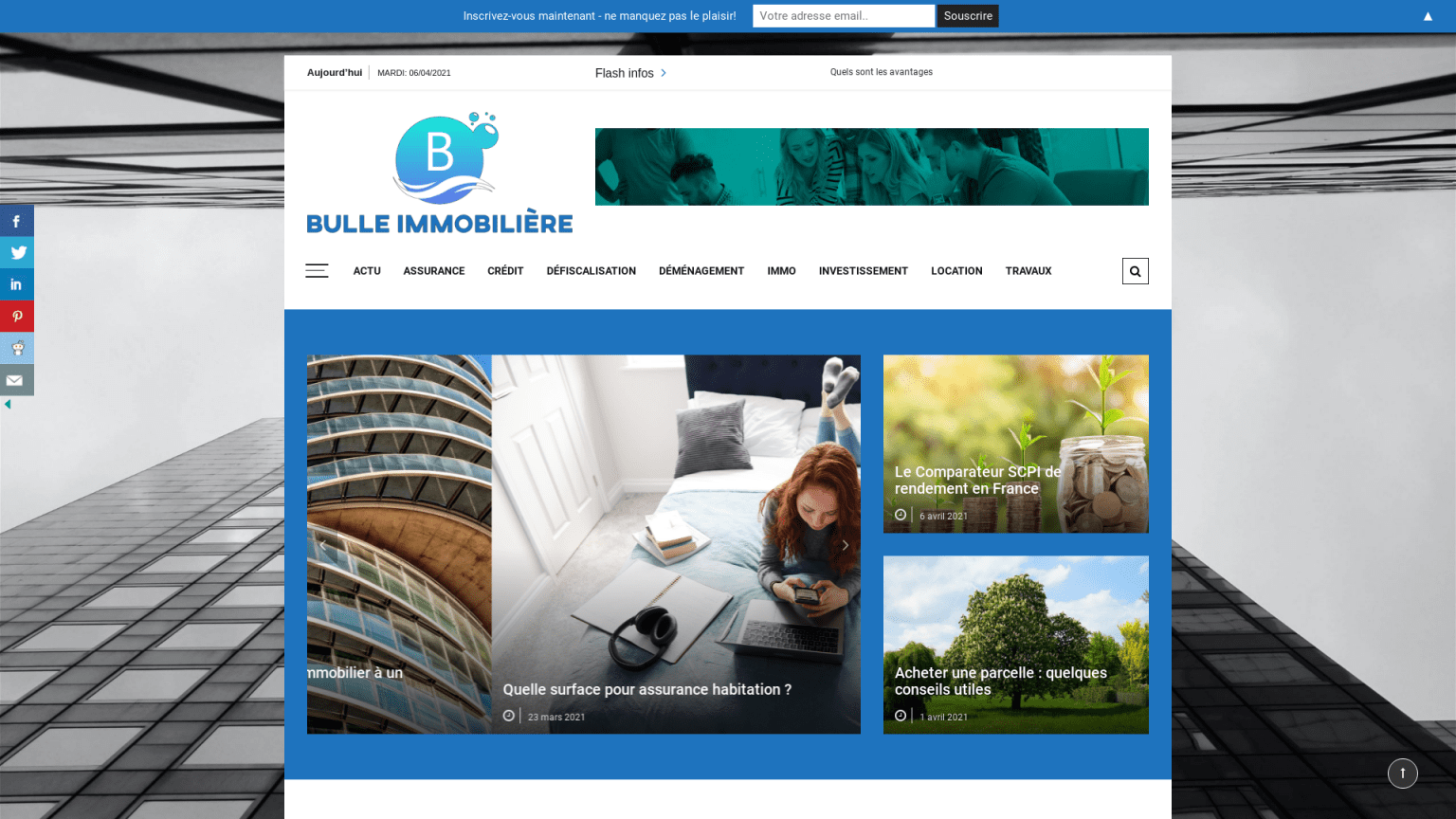 bulleimmobiliere.fr Studiolent