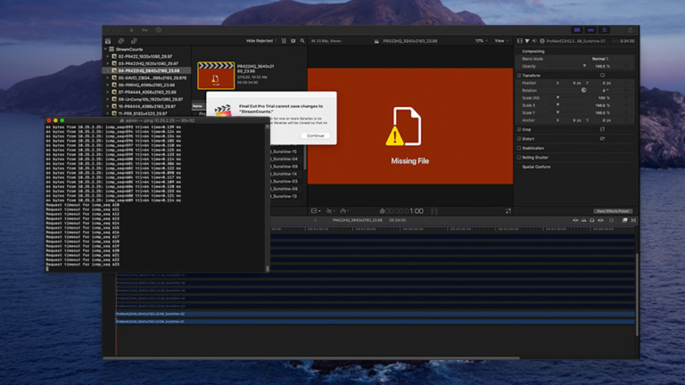 PSA for Video Editors Using Catalina With Network Storage