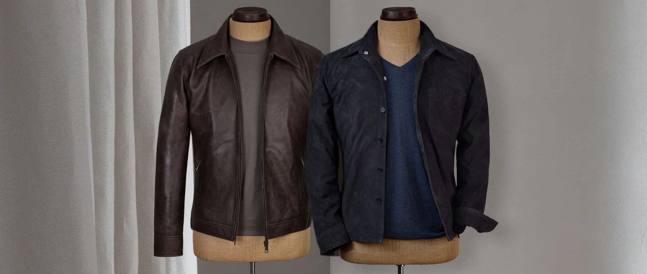 Men's Leather Jacket Guide Exploring Timeless & Iconic Choices