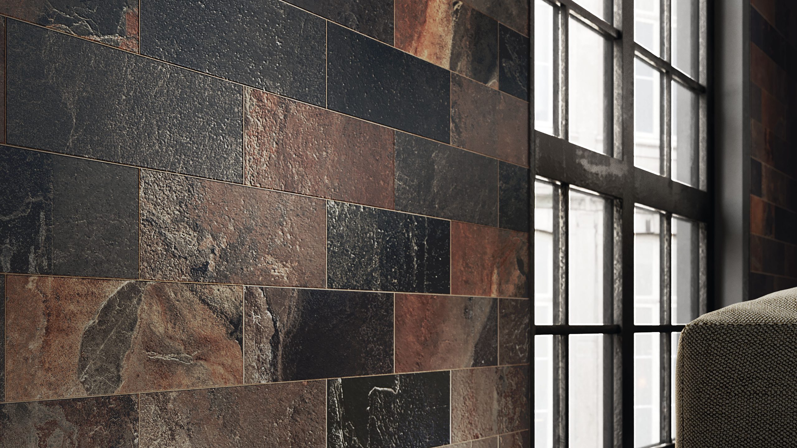 High Line Madison Stone Effect Porcelain Tile Studio Tiles