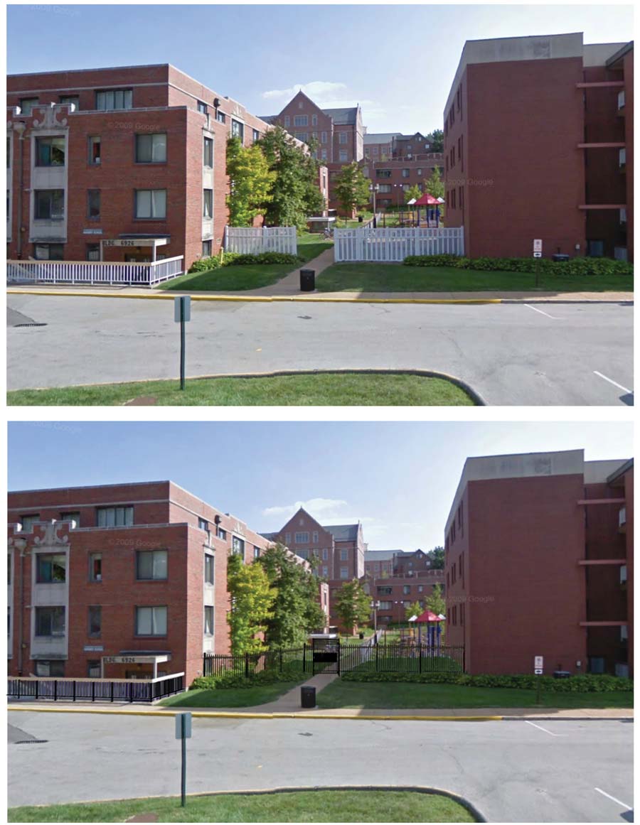 University to install fences around edge of North Side Student Life