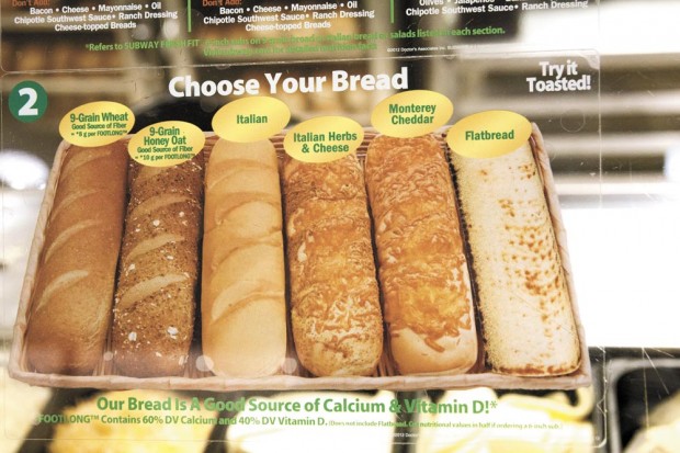 A review of Subway's bread selection Student Life