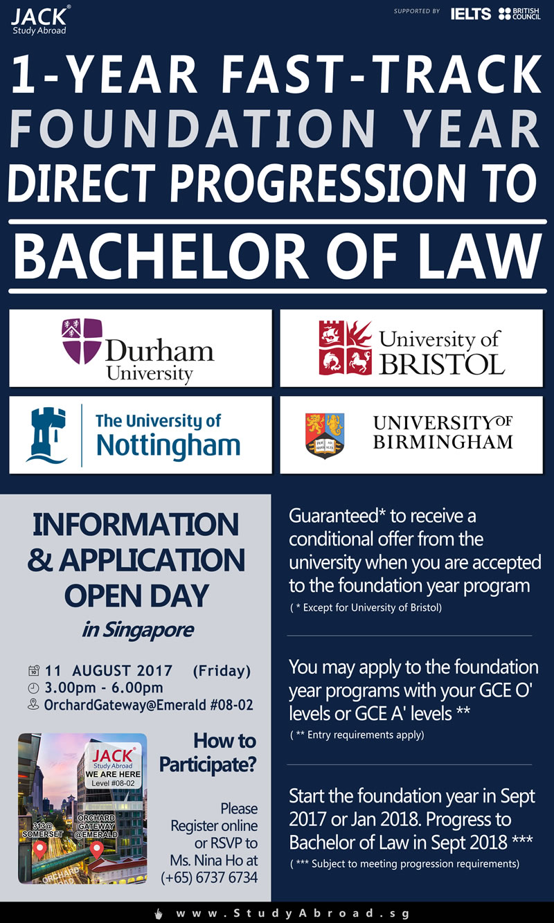 Law Foundation Year Application Day 11 August 2017Somerset