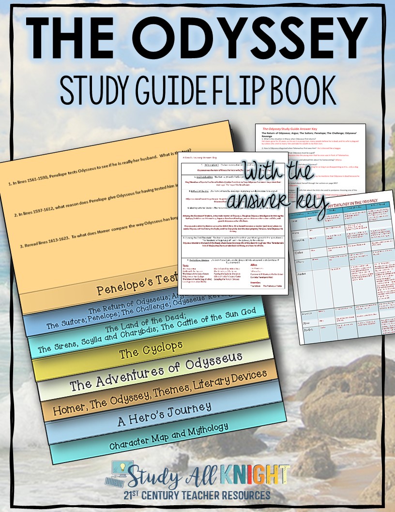 9 Lesson Ideas For Teaching The Odyssey Study All Knight 9 Lesson Ideas For Teaching The Odyssey Study All Knight