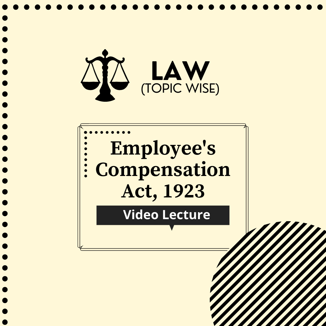 Employee's Compensation Act, 1923
