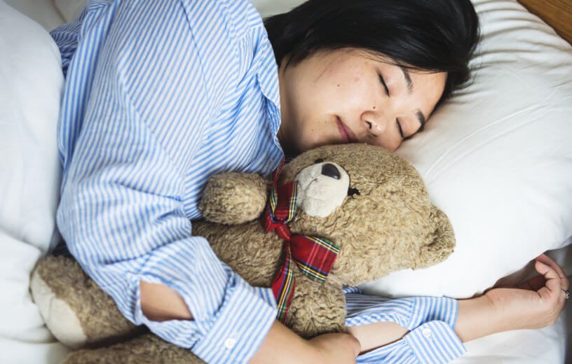 Third Of Adults Still Sleep With Object' From Childhood