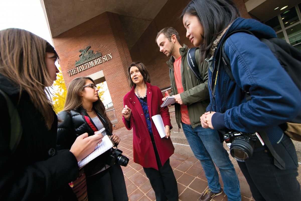 Maryland CNS At the front of fearless Journalism Study International