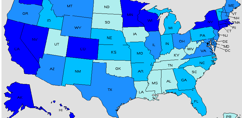 Top Lowest Paying States for Surgical Technologist StudyPK