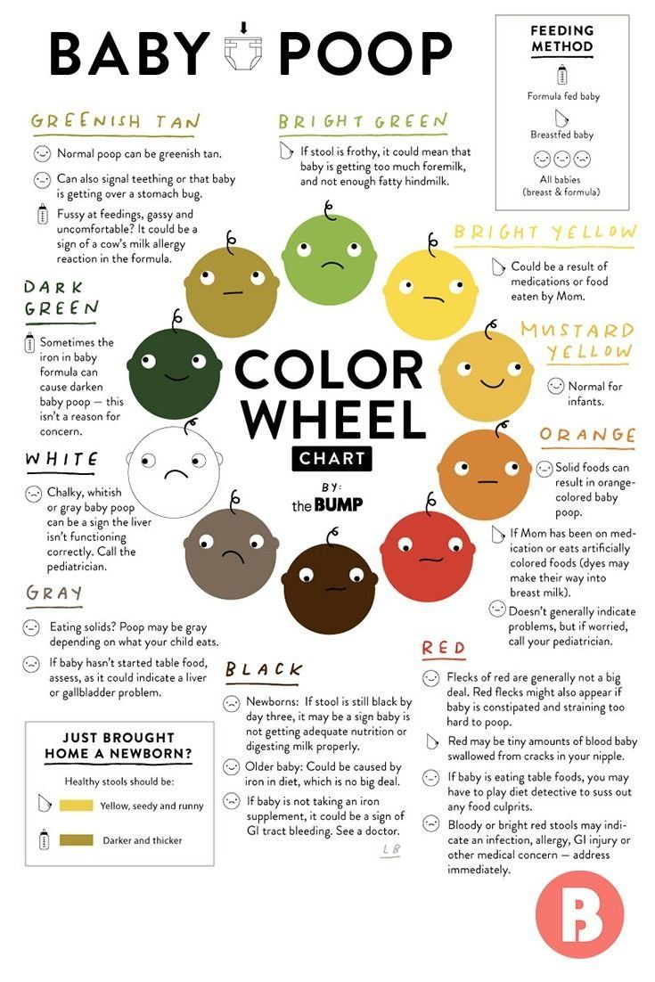 Newborn Poop Color Chart