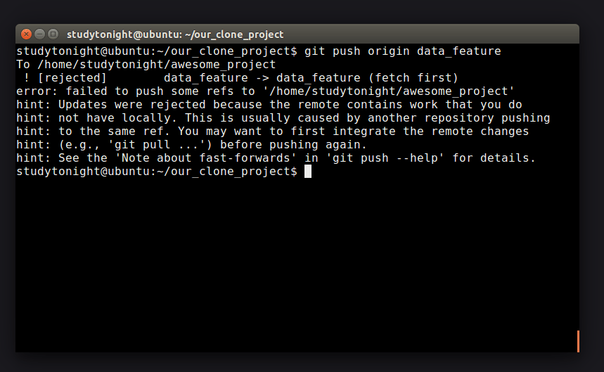 Pushing and Pulling in GIT Git Tutorial Studytonight