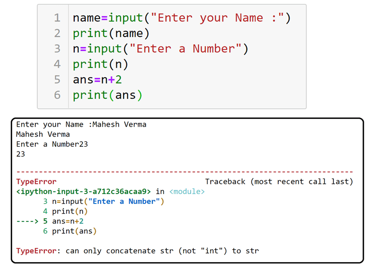 Variables and Input/Output Statements in Python Study Trigger