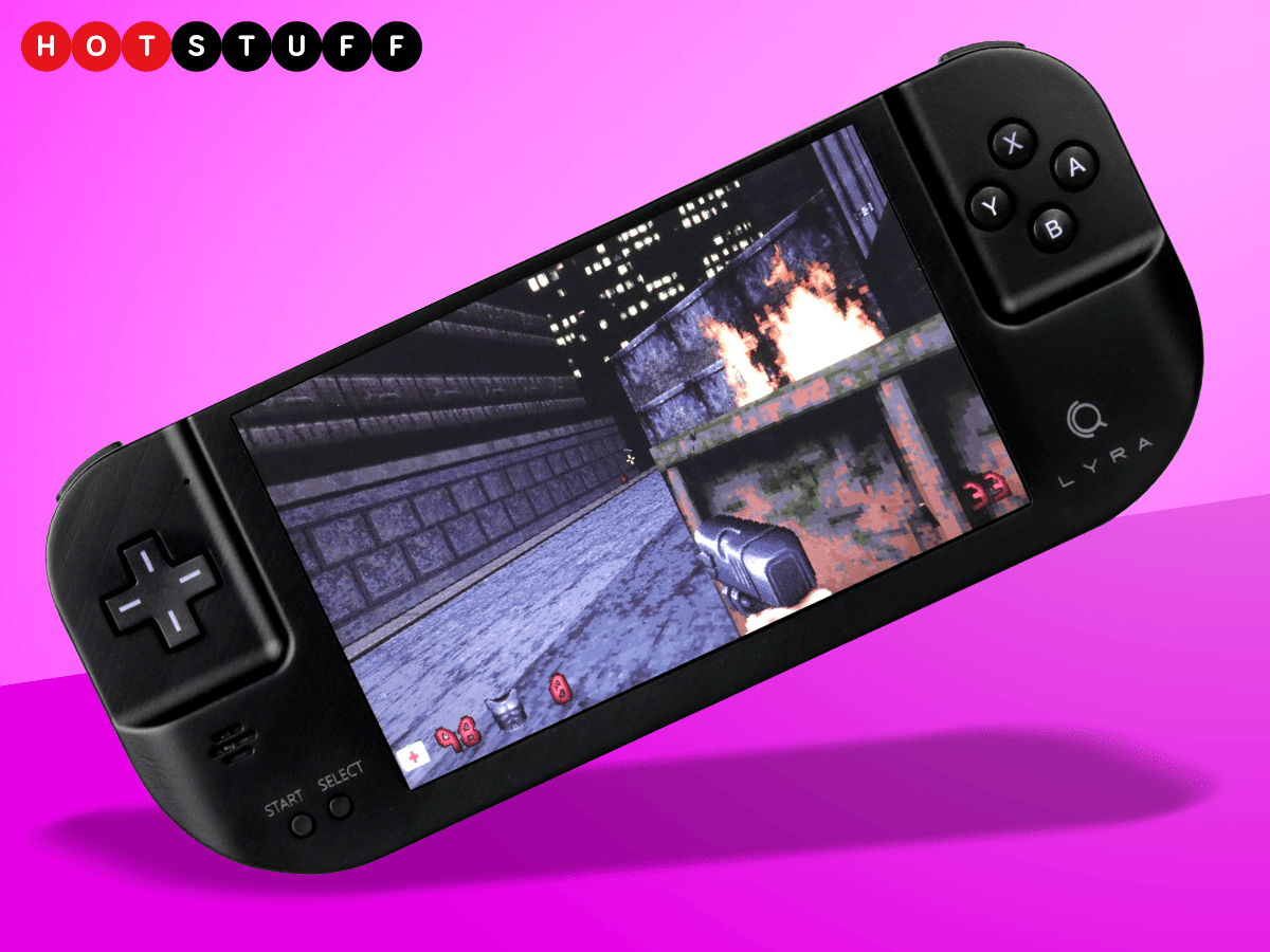 LYRA is a Pipowered retrogaming handheld and pocket PC you can build