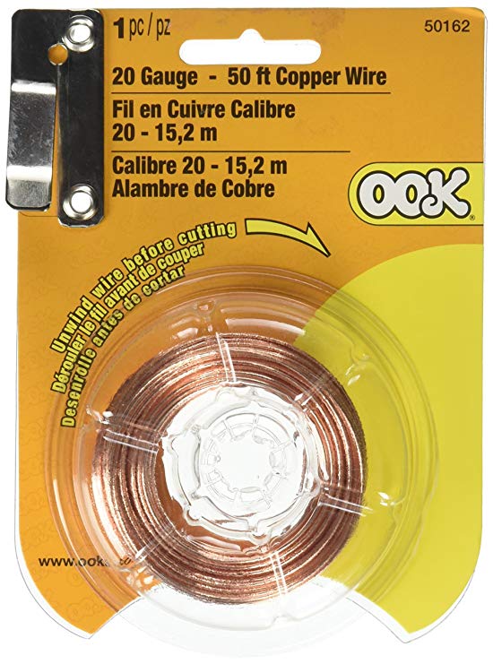 Ook Picture Hanging Wire Copper Wire 20 Gauge, 50 ft. eBay