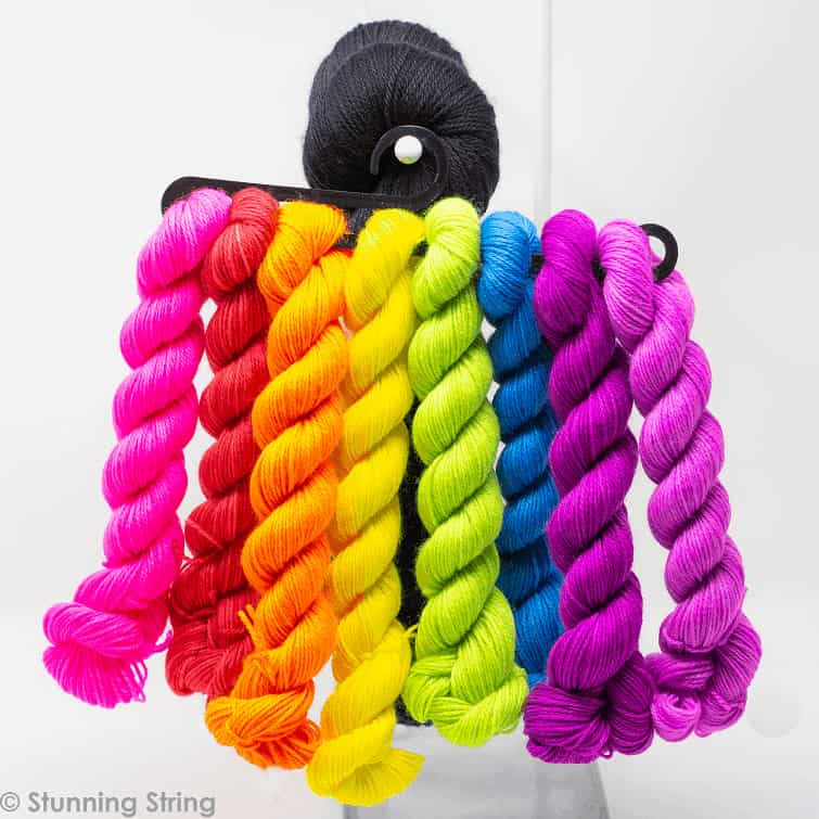 Painting Bricks Shawl Kit Stunning String Studio