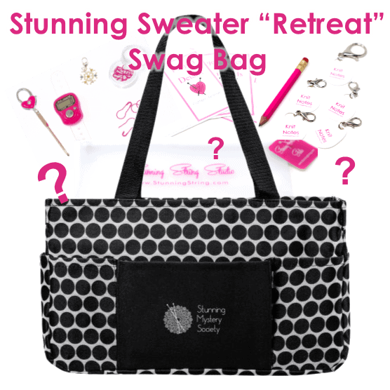 Stunning Sweater "Retreat" Swag Bag Stunning String Studio