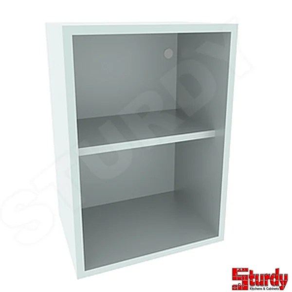 Open Wall with Shelf Sturdy Kitchens and