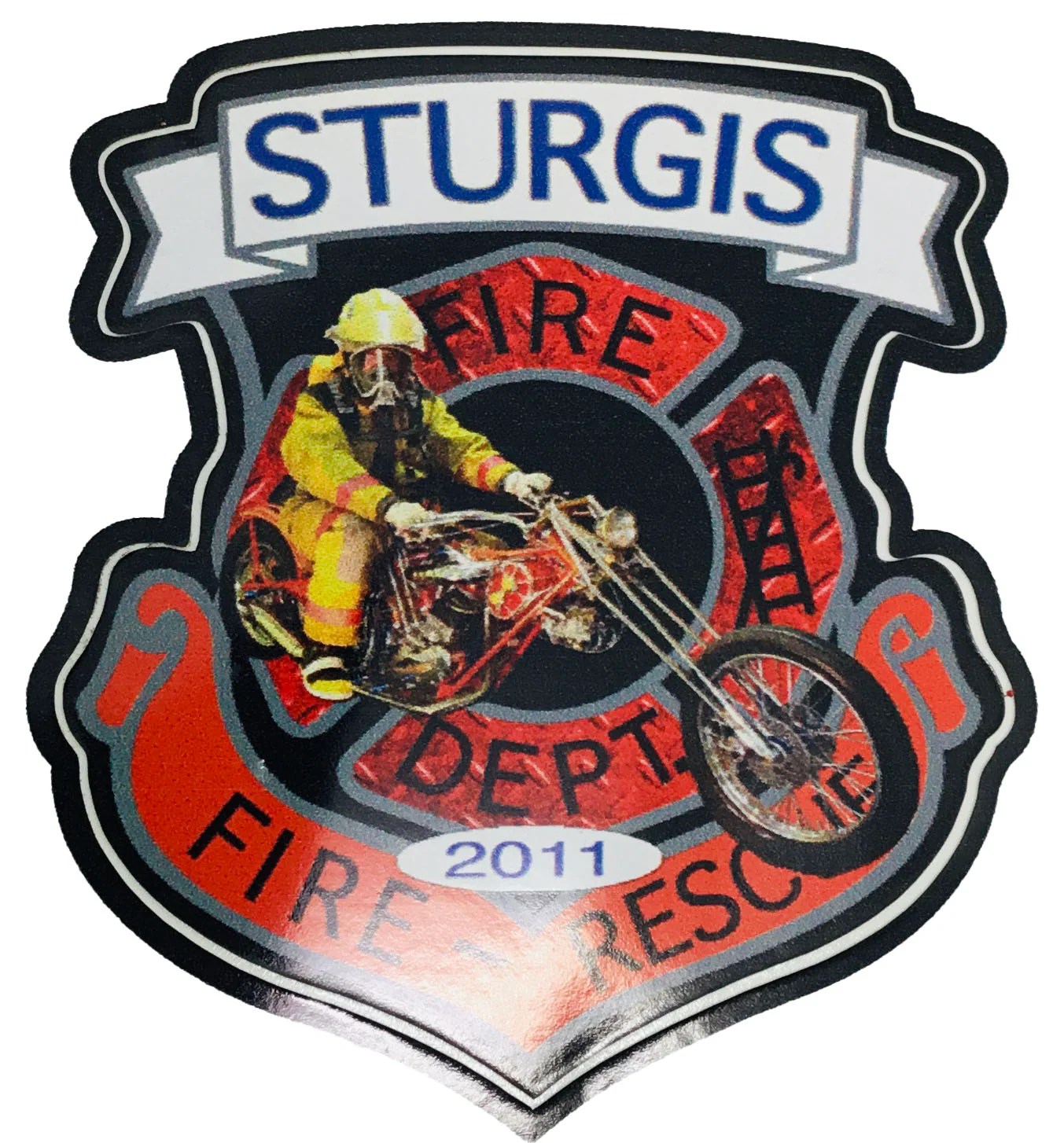 Sturgis Fire Department Sticker 2011 Sturgis Tees