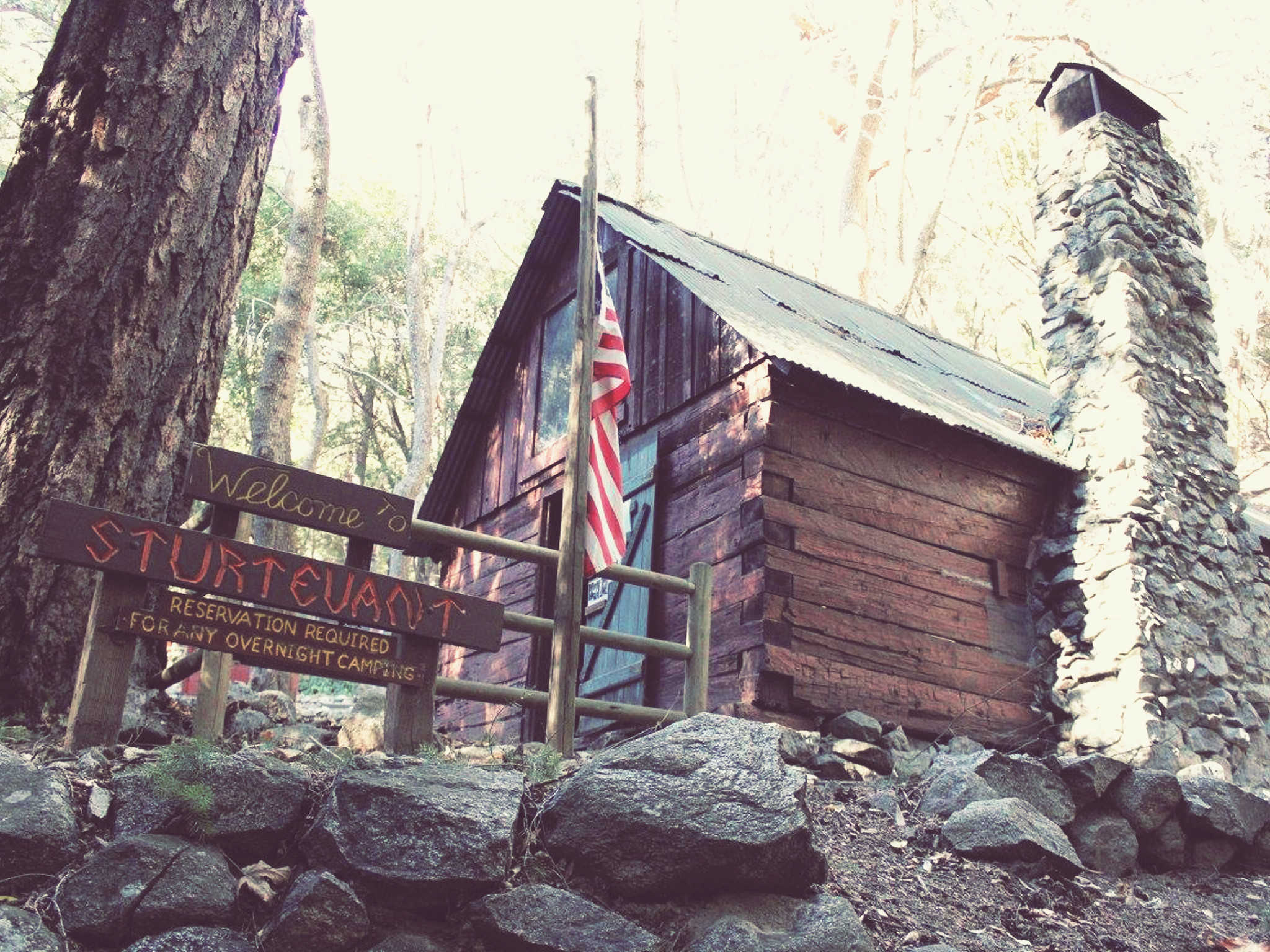 Sturtevant Camp Big Santa Anita Canyon, San Gabriel Mountains