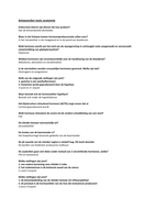 Vragen Met Antwoorden Examen Klas 3 - Anatomie En Fysiologie - Stuvia Us