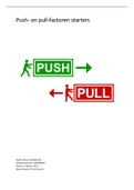 Artikel Over Push En Pull Factoren - Hr Onderzoek 2 - Stuvia Nl