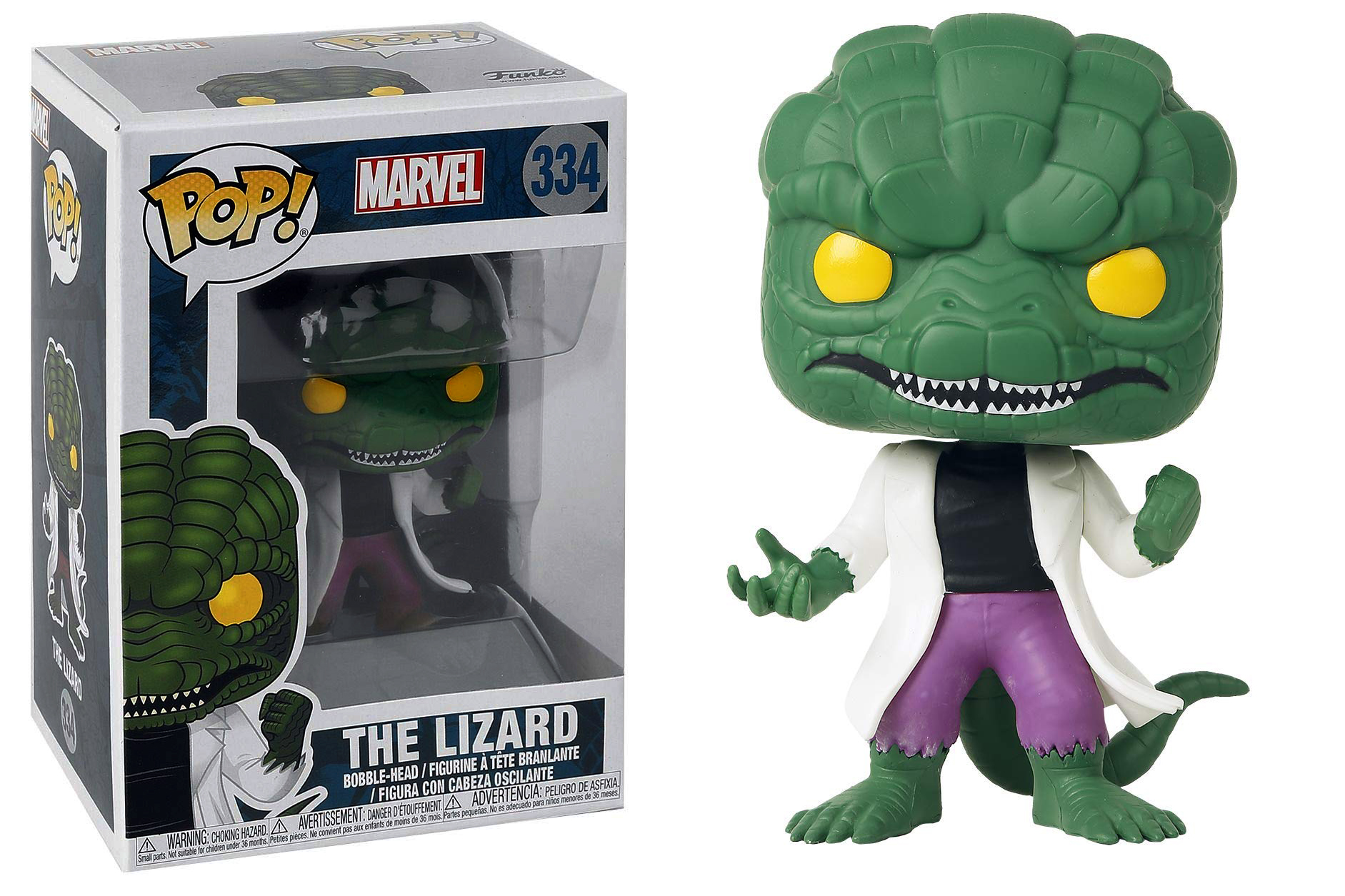 Funko POP! Marvel The Lizard exclusive Stworki Potworkifigurki