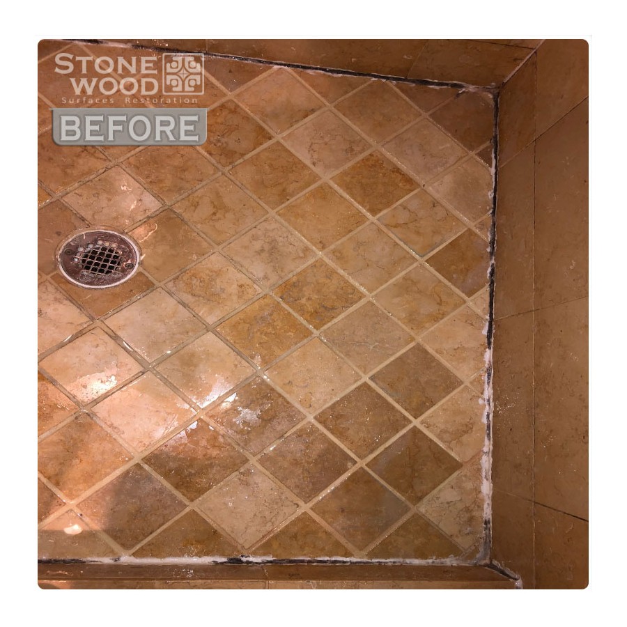 Tile & Grout Surfaces Restauration Stonewood Houston