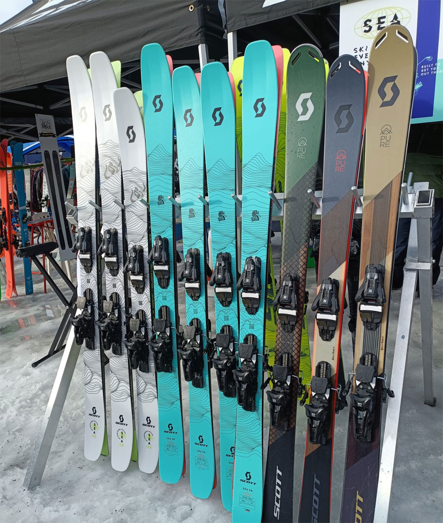 All new Scott SEA 98 and 108 Freeride skis review