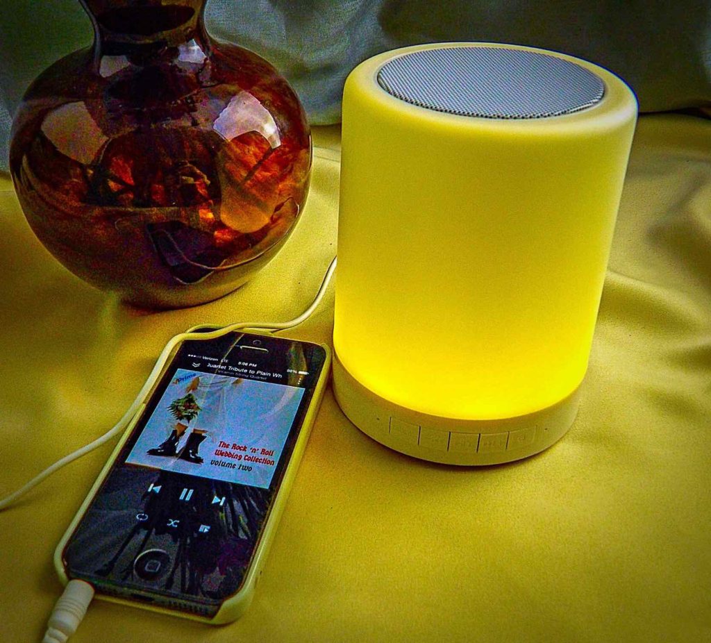 ZHOPPY 2in1 Night Light and Bluetooth Speaker